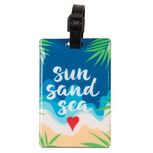 WORLDPACK jmenovka na zavazadla XXL - Sun, sand, sea