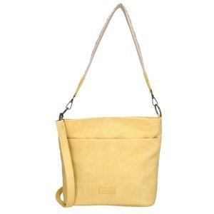 Dámská shopper taška Beagles Malaga - žlutá