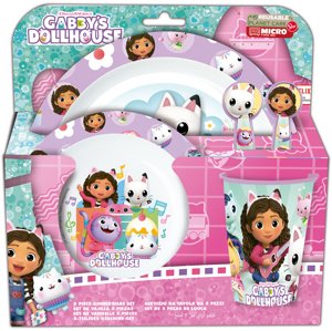 SAFTA 5 kusový jídelní set Gabby´s Dollhouse