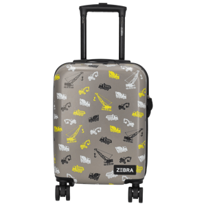 ZEBRA Adventurer dětský kufr ABS - 32L - šedá