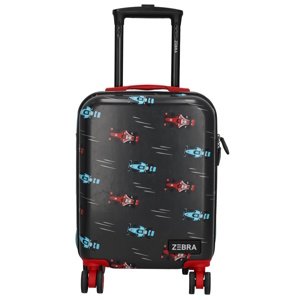 ZEBRA Adventurer dětský kufr ABS - 32L - Race car black