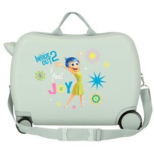 Disney Dětský kufřík na kolečkách - odražedlo - V hlavě 2 - mint - 34 L