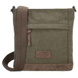 Beagles Originals crossbody taška Mount Fuji - olivová