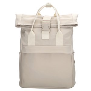 Roll-top batoh Kobe Beagles 15,6 " (34.5x19.4 cm) - 19L - krémový