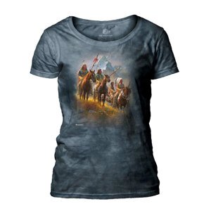The Mountain Dámské tričko Indiáni na koních Velikost: S
