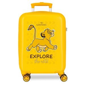 Disney Dětský kabinový kufr - The Lion King - 50 cm - žlutý - 33 L