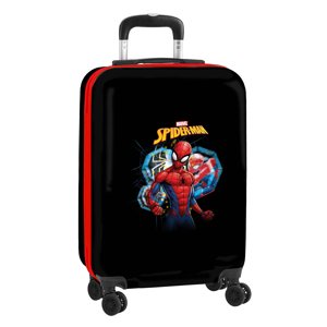 Marvel Dětský kabinový kufr se 4 kolečky Safta Spiderman "Hero" - 40 L