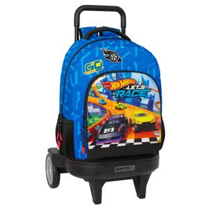 Školní batoh na kolečkách Safta Hot Wheels "Let's Race" - 33 L