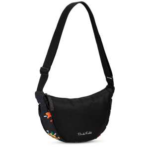 Dámská moonbag taška Frida Kahlo - černá