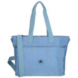 Dámská shopper taška Crinkle Enrico Benetti 15" - modrá
