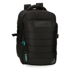 Batoh na notebook s USB portem Adept Dmas - černý 18 L