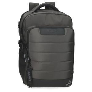 Batoh na notebook s USB portem Adept Dmas - šedý 18 L