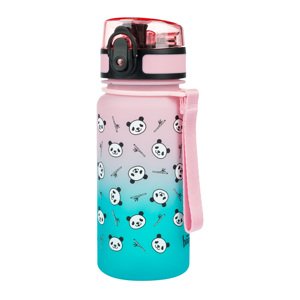 Tritanová láhev na pití BAAGL Gradient Panda - 350 ml