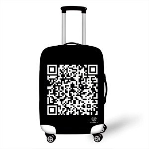 Elastický obal na kufr - QR kód - Abbara Velikost: L