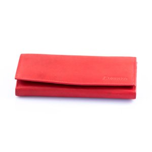 Loranzo Dámská kožená peněženka - červená