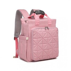 Multifunkční přebalovací batoh na kočárek Kono Emko - růžový