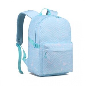 Kono voděodolní školní batoh na notebook 22L - modrý