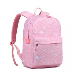 Kono voděodolní školní batoh na notebook 22L - růžový