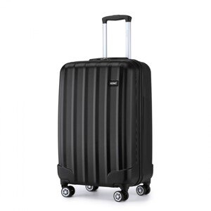 Kono cestovní kabinový kufr ABS - černý - 38L