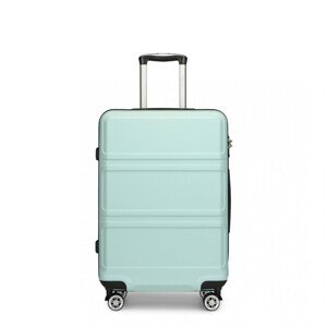 Cestovní kufr na kolečkách Kono Horizontal Design - 64 L - mint