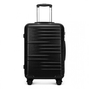British Traveller odolný kufr ABS a PC - černá - 111L
