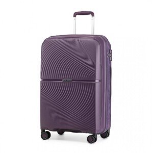 KONO kabinové zavazadlo BRITISH TRAVELLER Polypropylen - fialová - 68L
