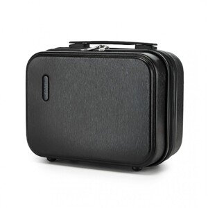 Toaletní kufřík na zavazadlo KONO - ABS+PC - 9,6 L - černý