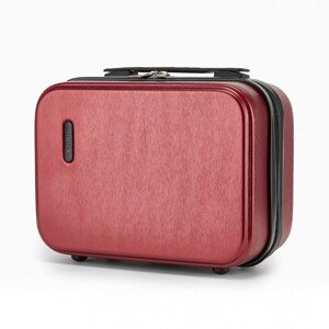 Toaletní kufřík na zavazadlo KONO - ABS+PC - 9,6 L - burgundy