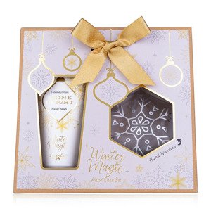 Wellness set péče o ruce WINTER MAGIC v dárkovém balení - ohřívač rukou a krém na ruce ACCENTRA
