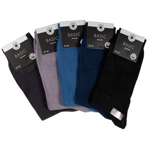 Star Socks Bavlněné ponožky SET 5 - Pánské barevné Velikost: 39-42