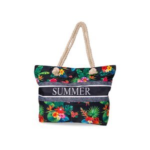 Versoli Collection Letní plážová taška - SUMMER - černá