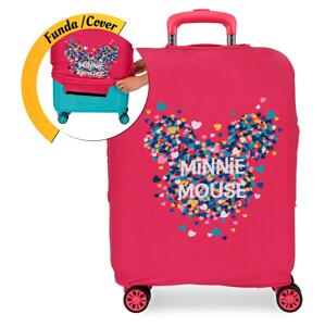 JOUMMABAGS Minnie Mouse elastický neoprenový obal na kabinové zavazadlo - růžová
