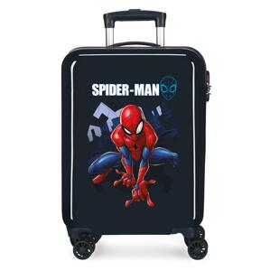 JOUMMABAGS Enso dětský kufr ABS na kolečkách Spiderman - tmavě modrý - 41L