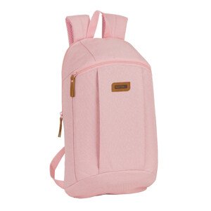 SAFTA Basic úzký batoh - růžový / 8L