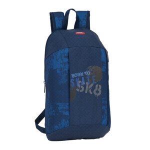 SAFTA Basic úzký batoh Skate - modrý / 8L
