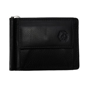 HL - Pánská kožená peněženka ,, Dolarovka " - černá