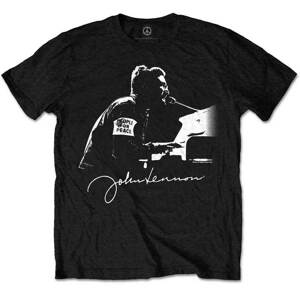 RockOff John Lennon unisex bavlněné tričko : People for Peace - černé Velikost: XL