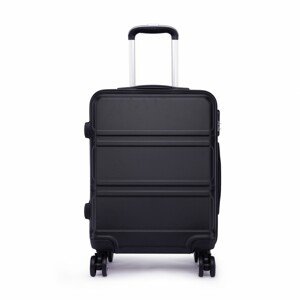 Kono Kabinové zavazadlo na kolečkách - černá - 44L