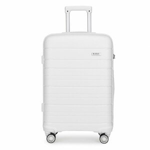 Kono Cestovní kufr na kolečkách Classic Collection - bílý 50L