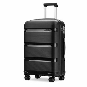 Kono Cestovní kufr na kolečkách Classic Collection - černý - 97 L