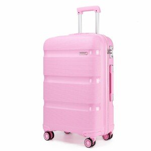 Kono Cestovní kufr na kolečkách Classic Collection - ružový - 97 L