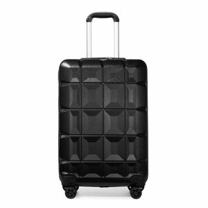 KONO kabinové zavazadlo s TSA zámkem - černá - 39L