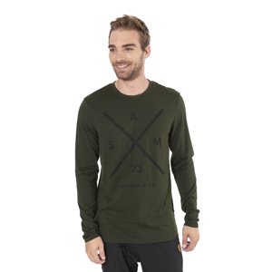 SAM 73 Pánské triko BLANE Zelená L