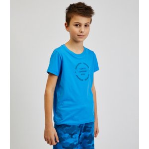 SAM 73 Chlapecké triko PYROP Modrá 128