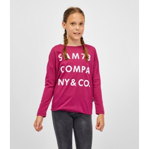SAM 73 Dívčí triko KAT Růžová 164