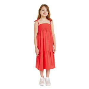 SAM 73 Dívčí šaty CHARITY Oranžová 116