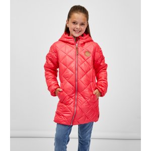 SAM 73 Dívčí kabát BRISA Růžová 128