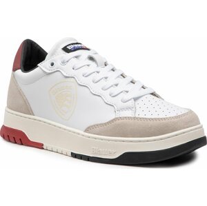 Sneakersy Blauer F2HARPER03/LES Wrd White/Red