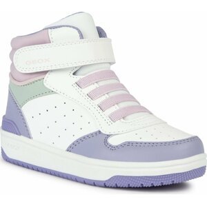 Sneakersy Geox J Washiba Girl J36HXA 05415 C8326 D Lilac/Off White