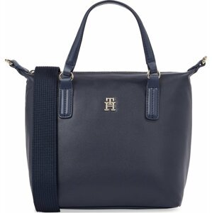 Kabelka Tommy Hilfiger Poppy Plus Small Tote AW0AW15592 Space Blue DW6